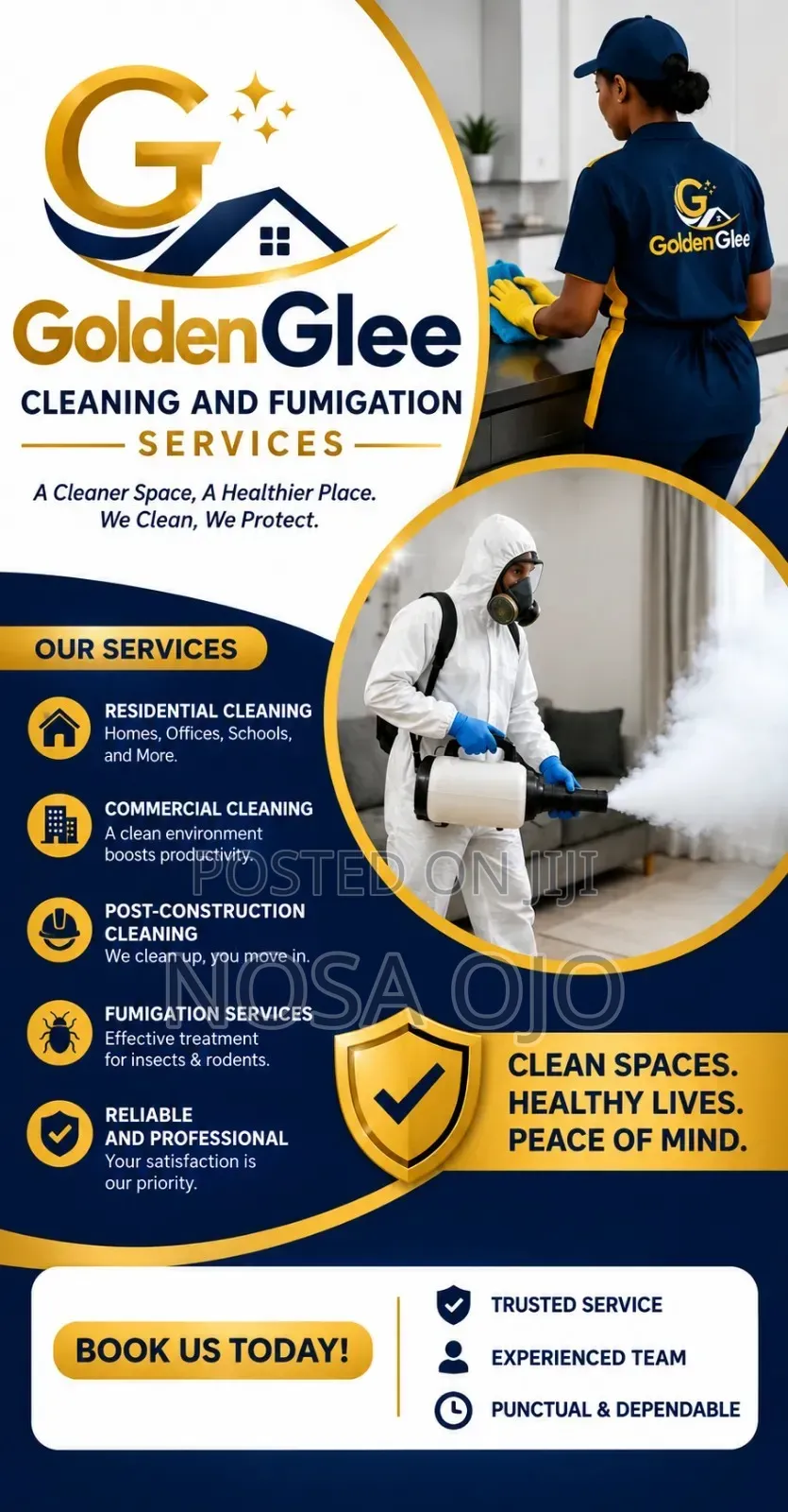 House Cleaning and Fumigation