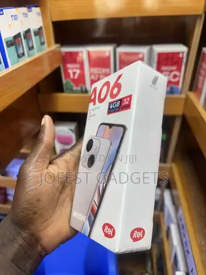 New Itel A06 32 GB Blue