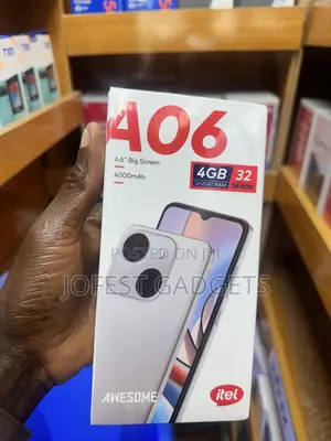 New Itel A06 32 GB Blue