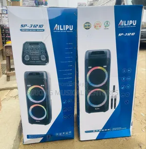 Double Alipu Pa System With 2 Wireless Microphone