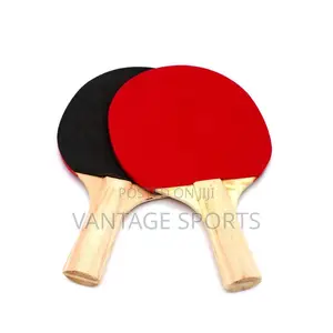 Table Tennis Racket Set – 2 Rackets + 3 Balls