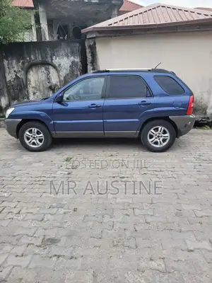 Kia Sportage 2008 Blue