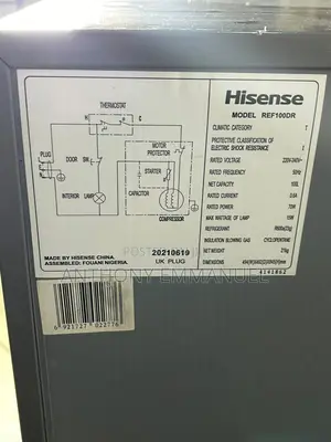 Hisense Mini Refrigerator