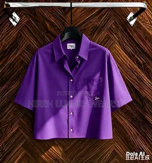 Plain Zara Short Sleeve Shirt