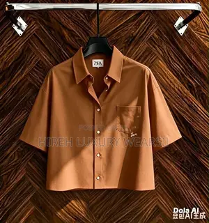 Plain Zara Short Sleeve Shirt