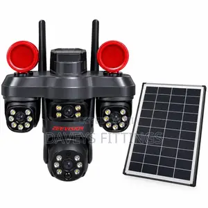 T33 Triple Lens SolarSecurity Camera
