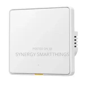 Tuya C-Smart Zigbee 1 Gang Button Switch Alexa- Google Assistant White