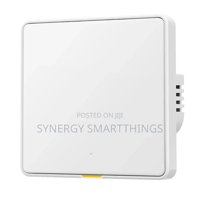 Tuya C-Smart Zigbee 1 Gang Button Switch Alexa- Google Assistant White