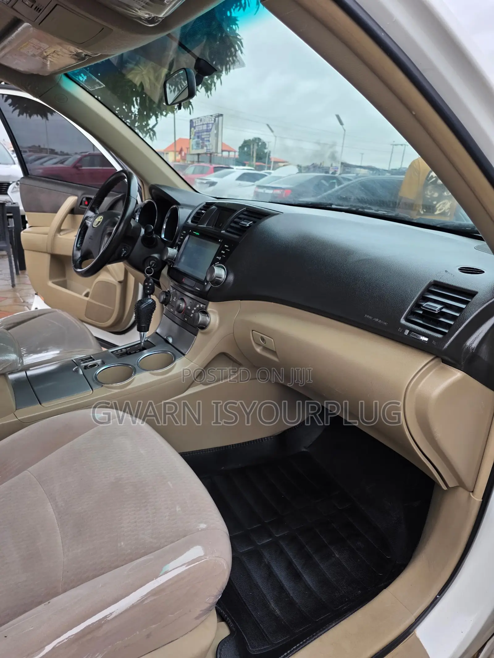 Toyota Highlander Limited 2009 White