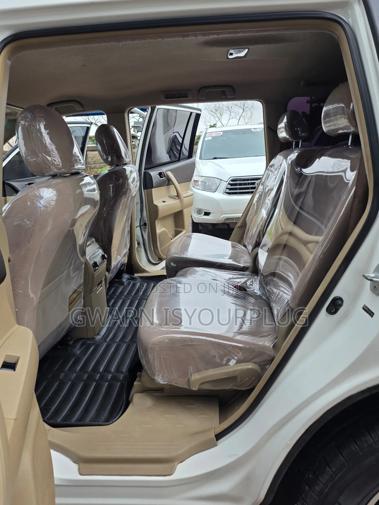 Toyota Highlander Limited 2009 White