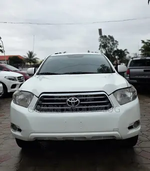 Toyota Highlander Limited 2009 White