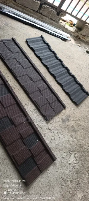 Various Designs and Type of Stone Coated Roofing Sheets