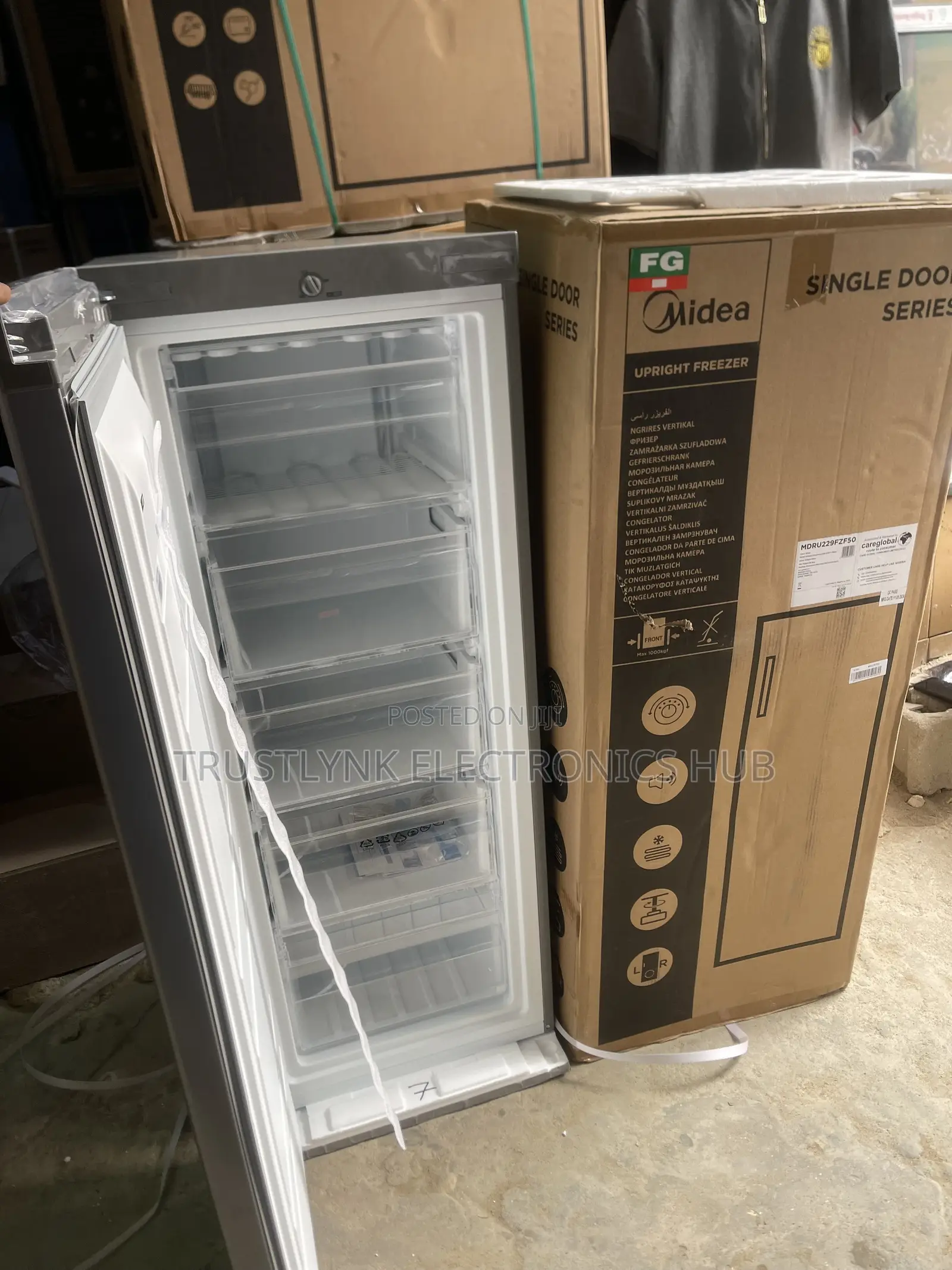 Midea Upright Freezer