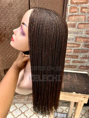4/4 Micro Twist Braided Wig--22 Inches--Color 33/30
