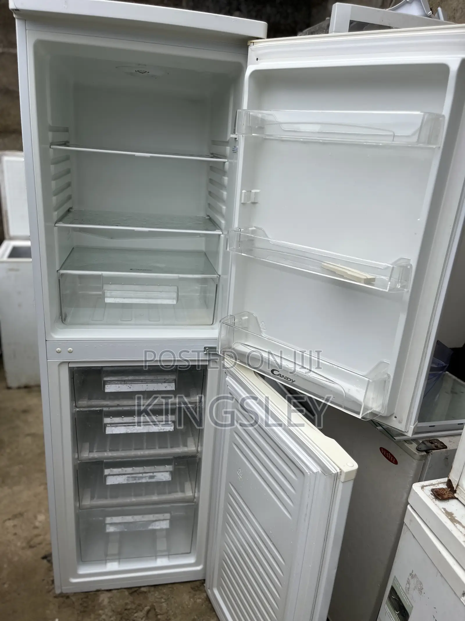 Candy Double Door Fridge and Freezer