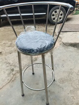 High Stainless Bar Stool