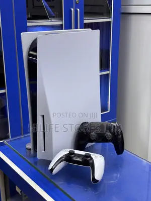 PS5 Fat With Gaming and 2 Pads