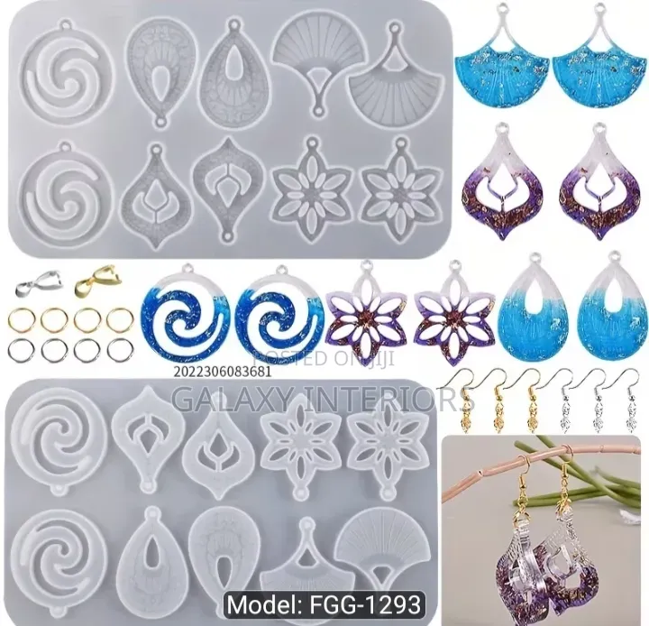 Epoxy Resin Arts With Moulds