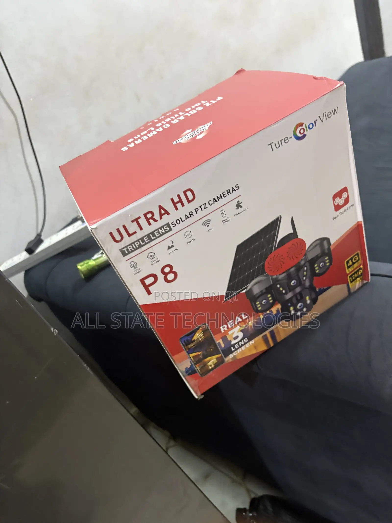P9 EDYYE 360° Pan Tilt Solar Camera