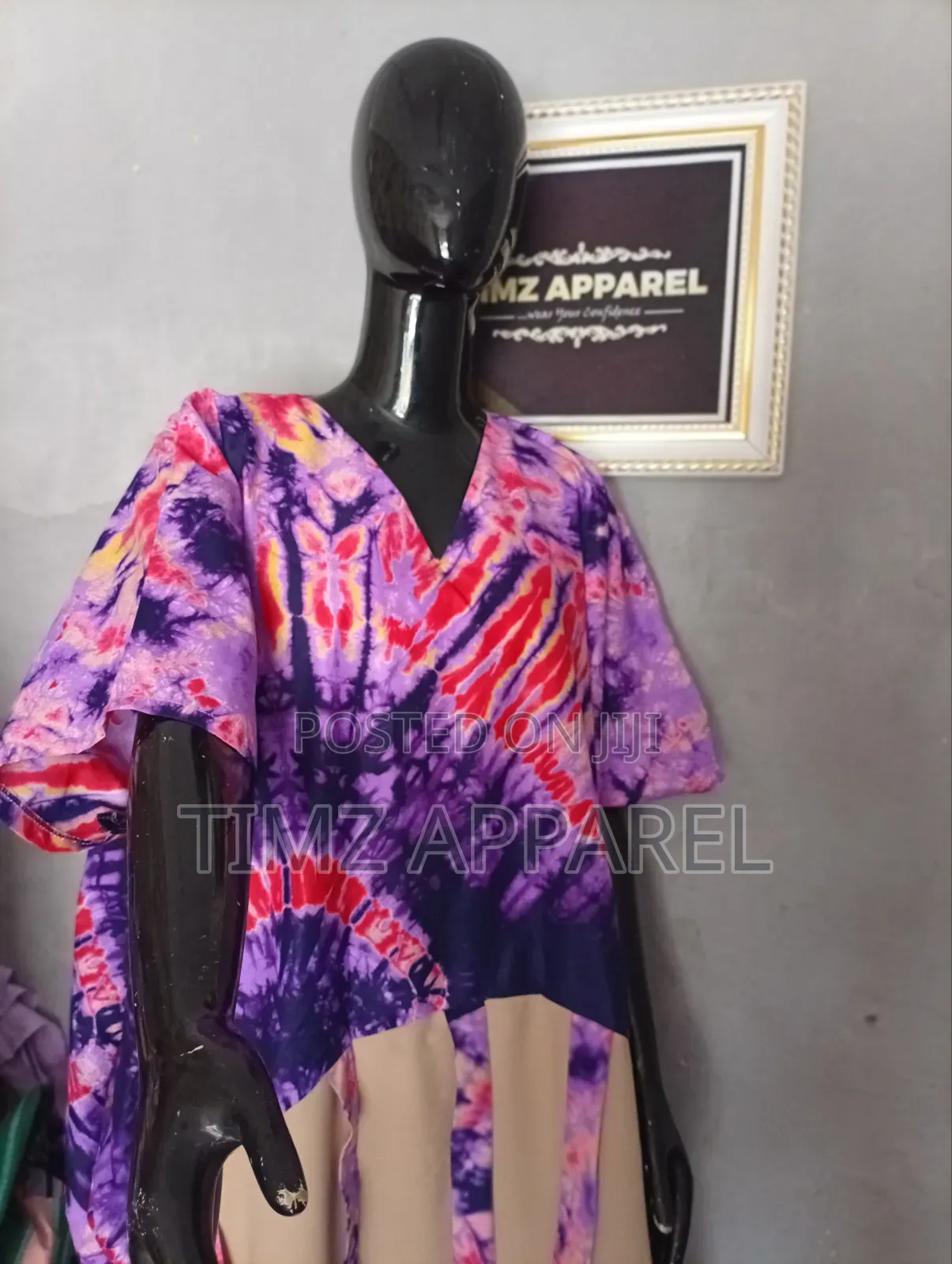 Beautiful Ankara Short Gown With Side Pockets