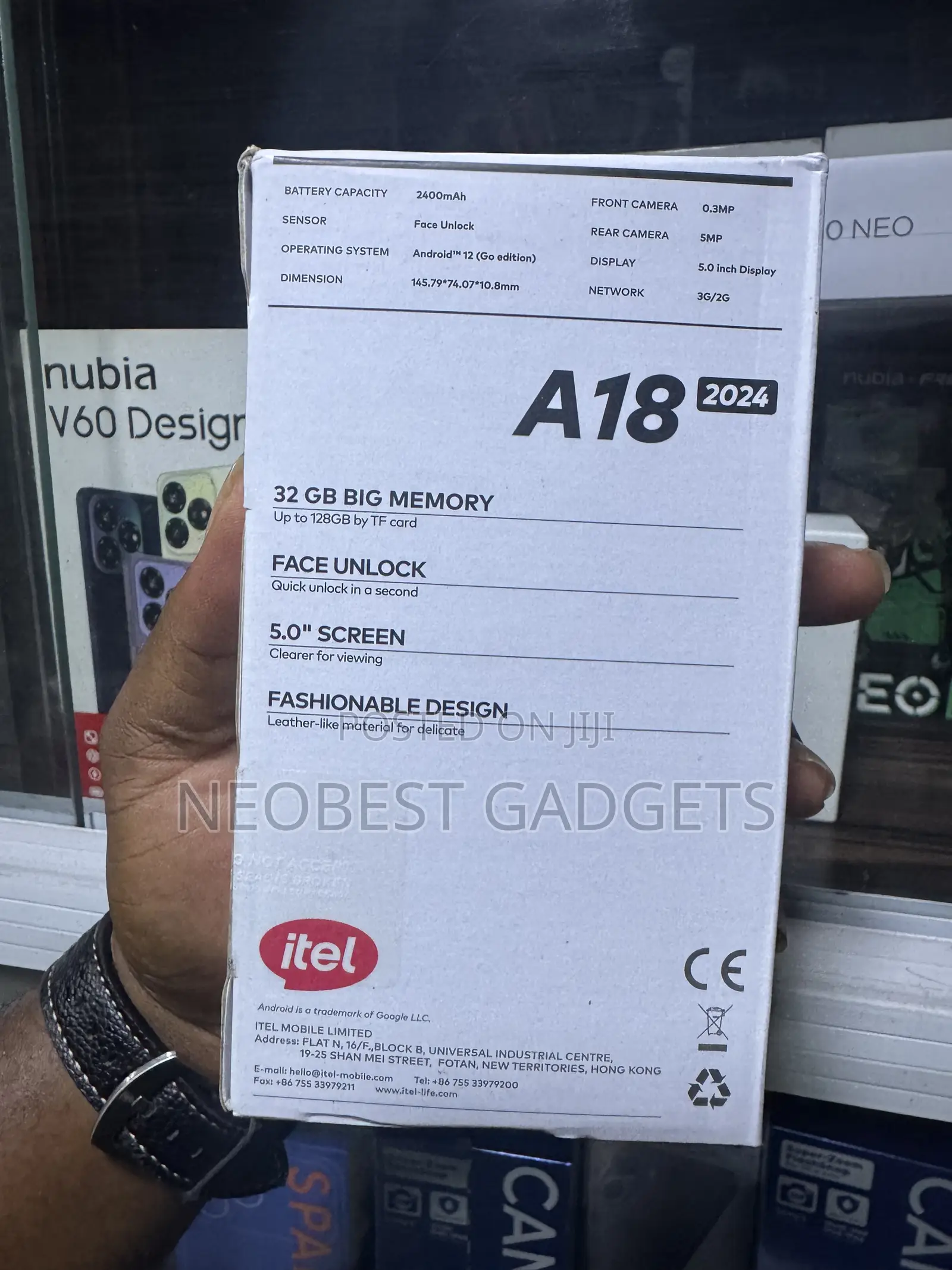 New Itel A18 32 GB