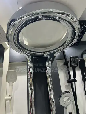 Silver LED Shower Panel System