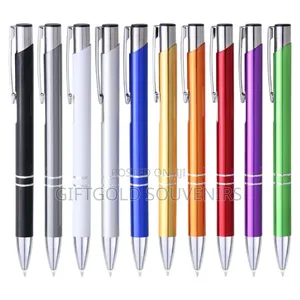Metal Ballpoint 2in 1 Pen