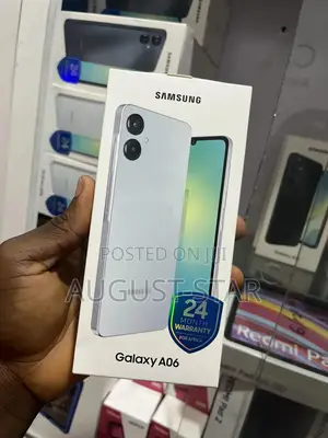 New Samsung Galaxy A06 128 GB Silver