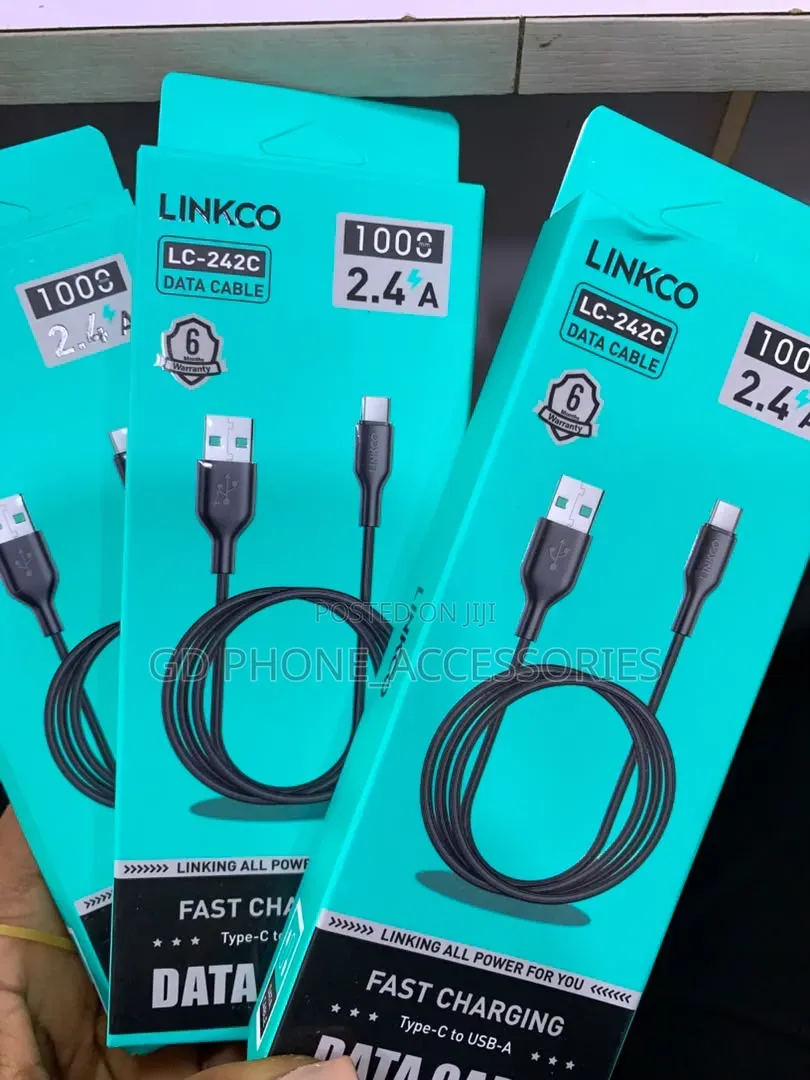 LINKCO LC-242C Fast Charging Type-C Data Cable (2.4A / 100cm)