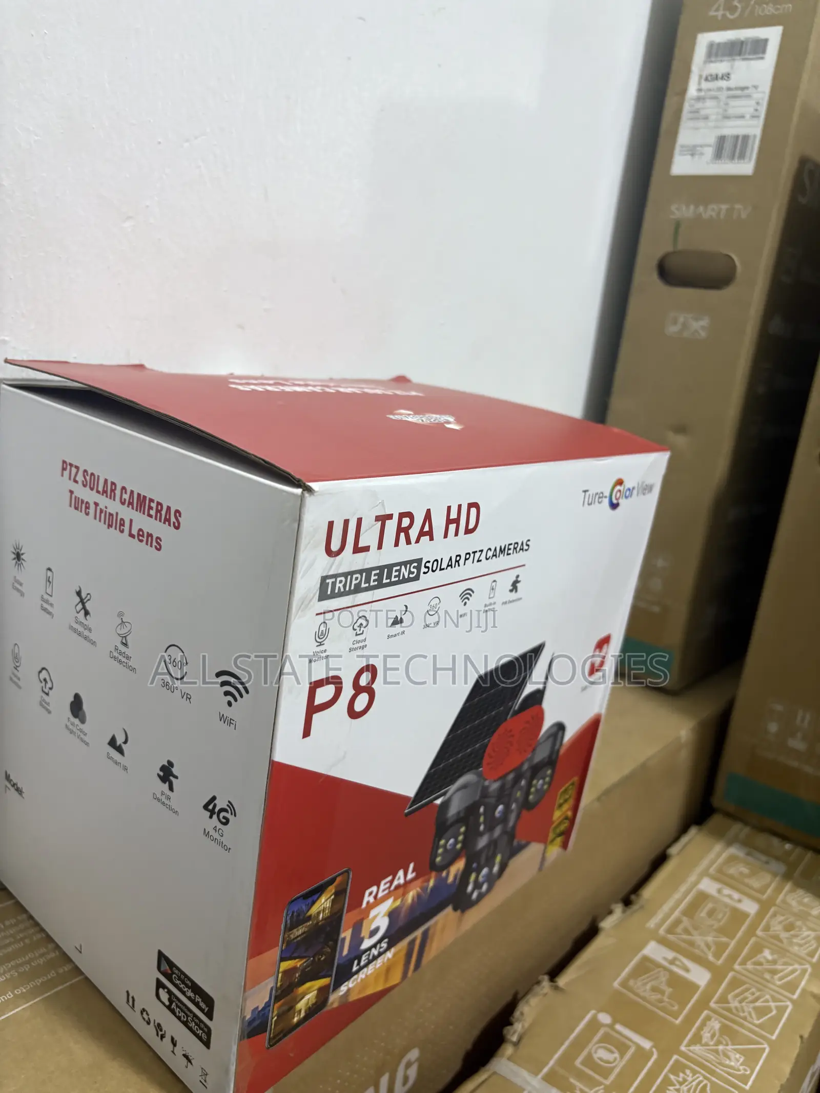 EDYYE P9 Long-Range Solar PTZ Camera