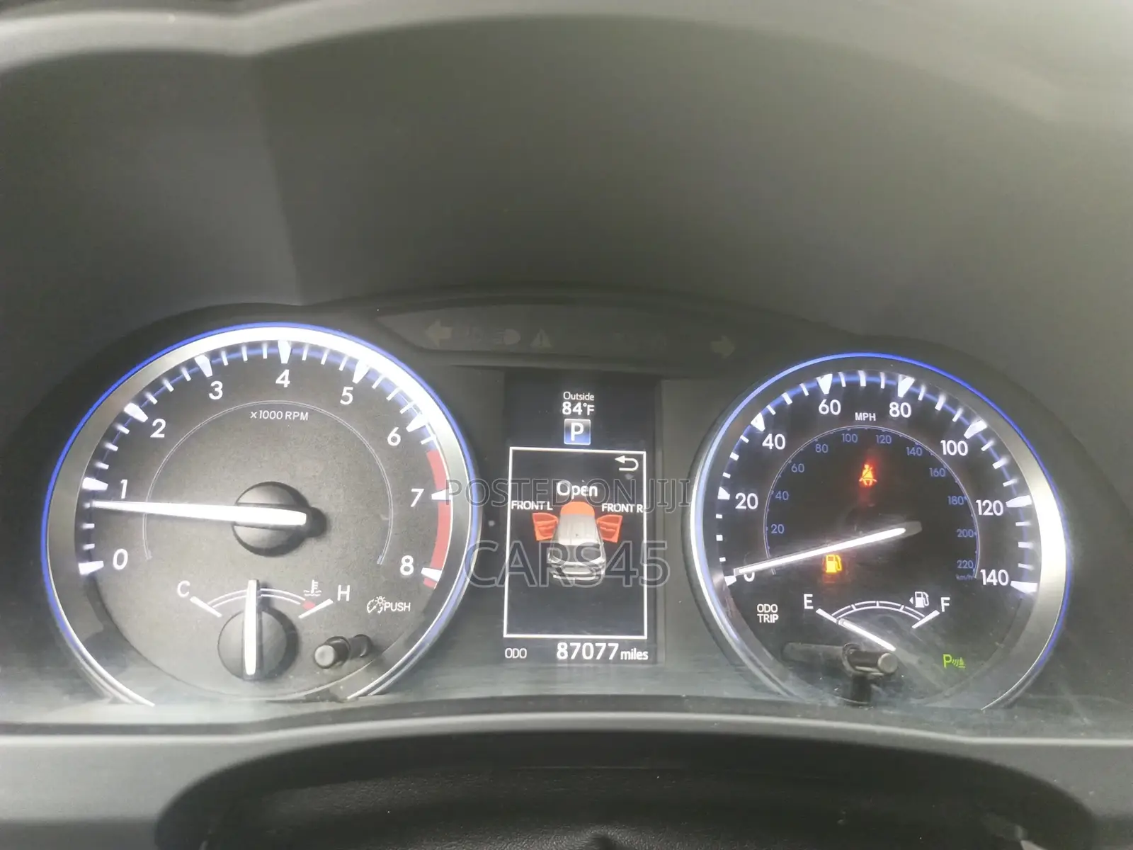 Toyota Highlander 2016 Blue