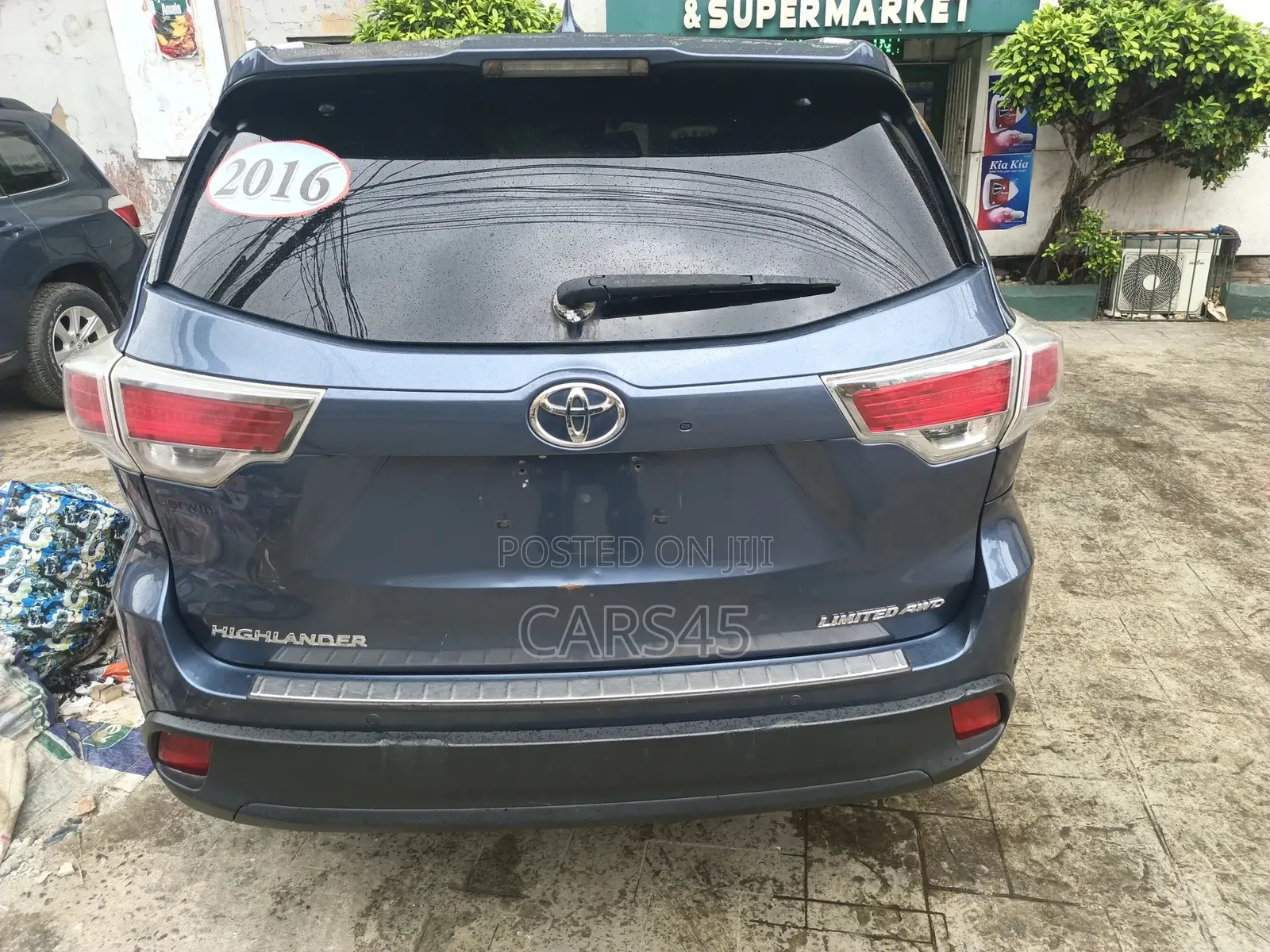 Toyota Highlander 2016 Blue