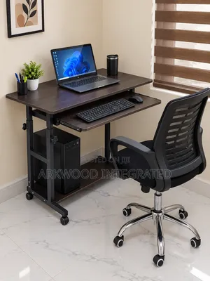 Height Adjustable Laptop / Desktop Table 80cm /40cm