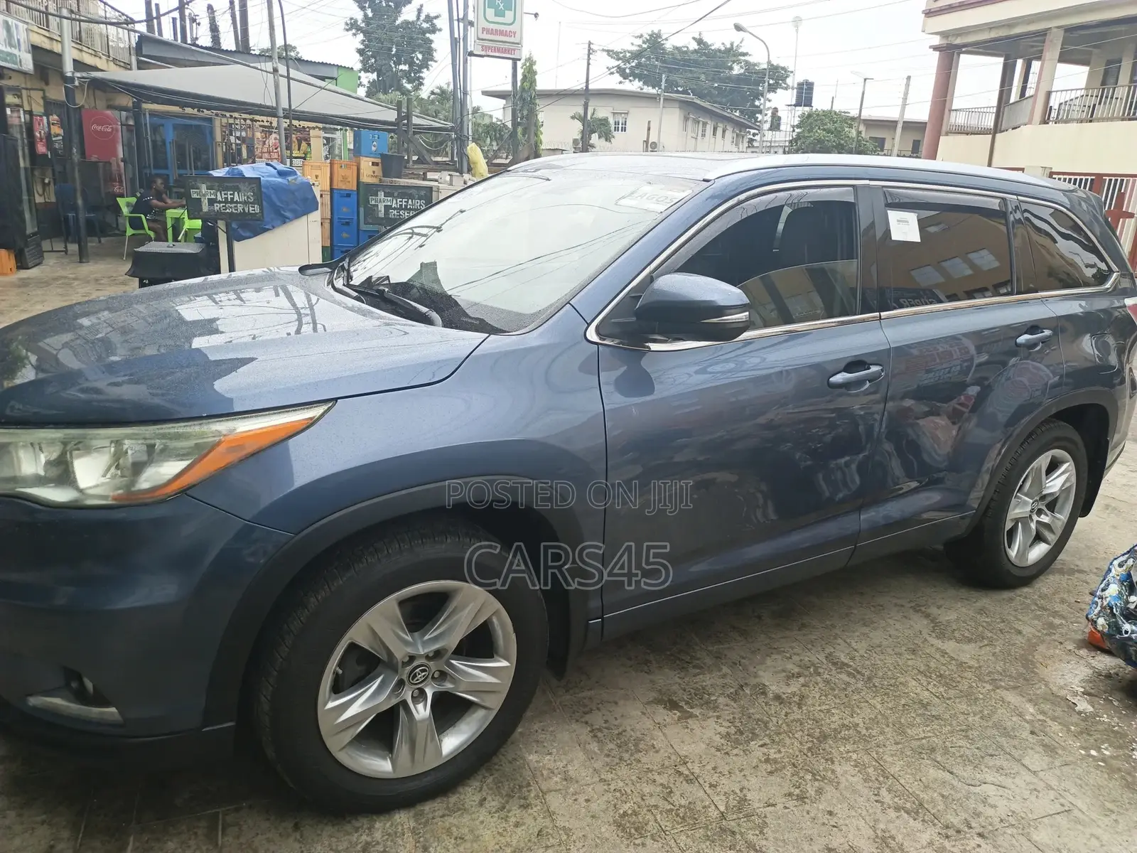 Toyota Highlander 2016 Blue