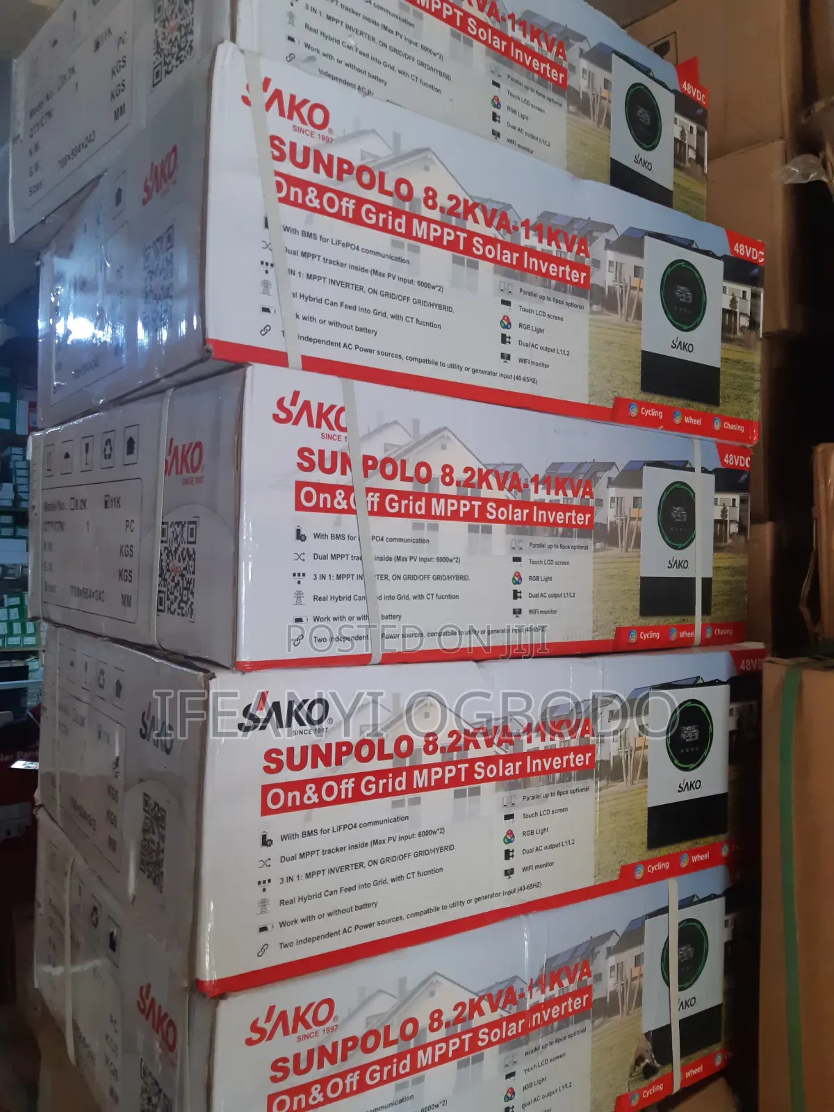 Sako Solar Inverter 11kva 48v Hybrid