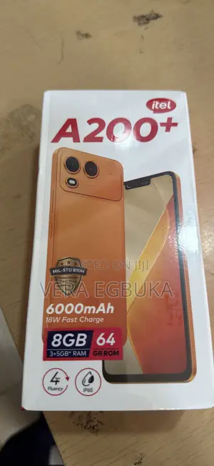 New Itel A200+ 64 GB Silver