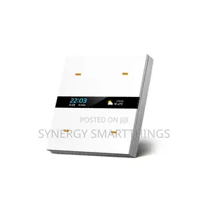 Tuya M8 Pro Zigbee Smart Switch 4Gang Control Panel Scene Switch White