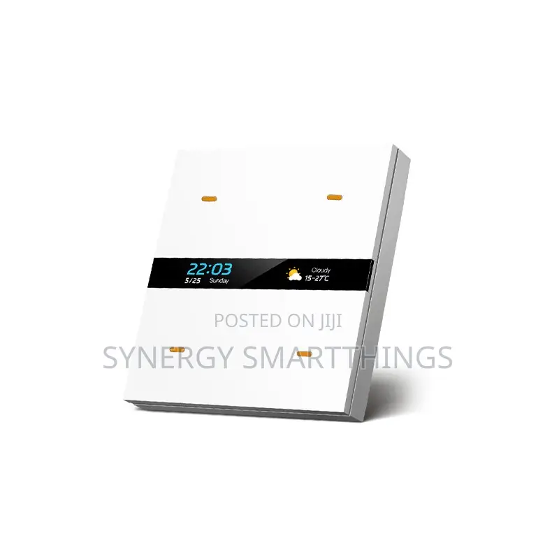 Tuya M8 Pro Zigbee Smart Switch 4Gang Control Panel Scene Switch White