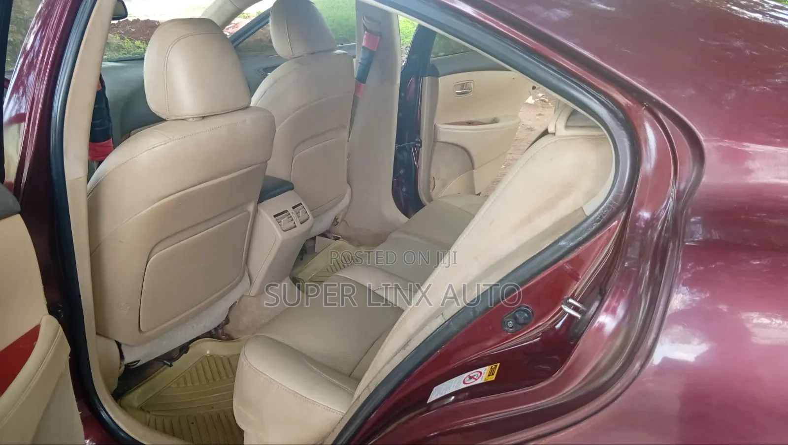 Lexus ES 350 2008 Maroon