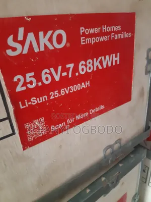 Sako Solar Lithium Battery 7.68kwh 24v