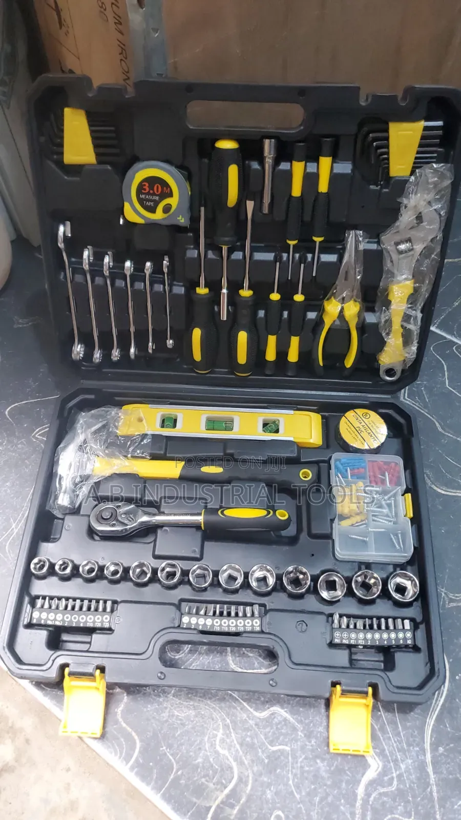 108-Piece Household and Mechanical Hand Tool Set,