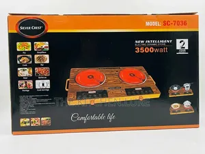 Silver Crest Double Burner Infrared Electric Cooker