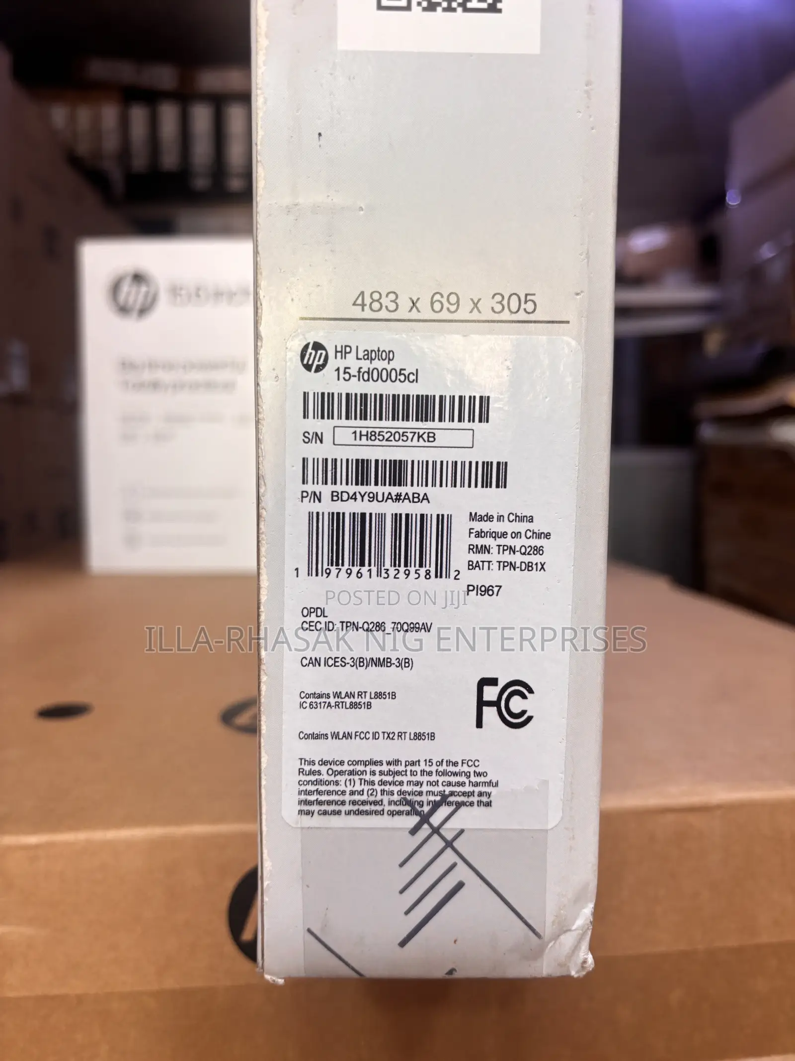 New Laptop HP 15 8GB Intel Core 5 SSD 512GB