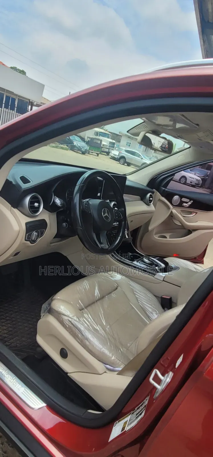 Mercedes-Benz GLC-Class 2016 Red