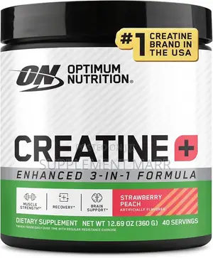 Creatine + Enhanced 3-in-1 Strawberry Peach 360G – 40 Servings