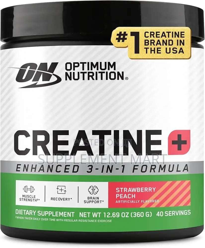 Optimum Nutrition Creatine + Enhanced 3-in-1 360G – 40 Servings