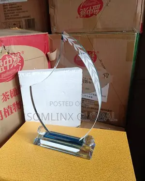 Premium Glass Award Plaque