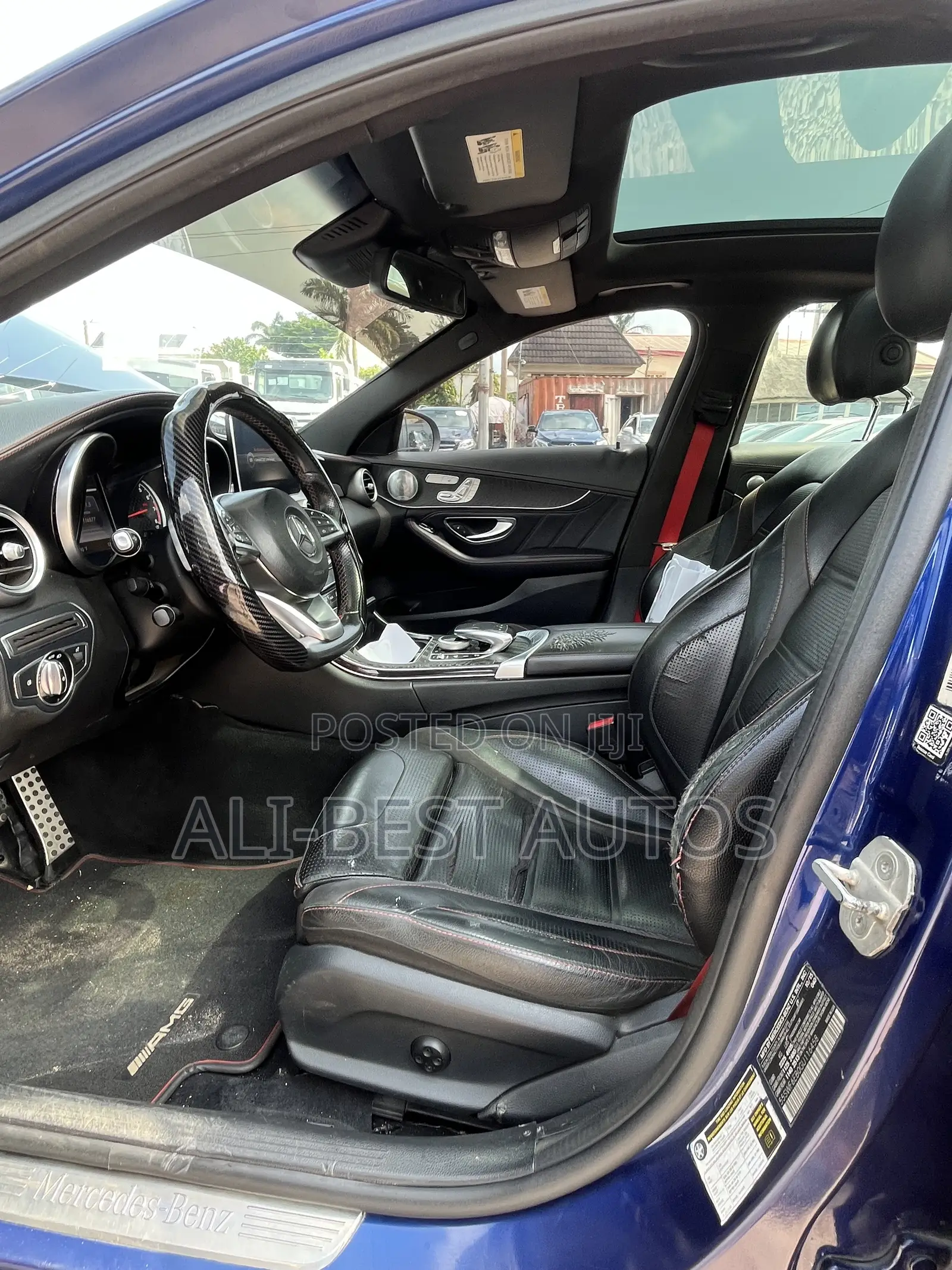Mercedes-Benz C-Class 2015 Blue