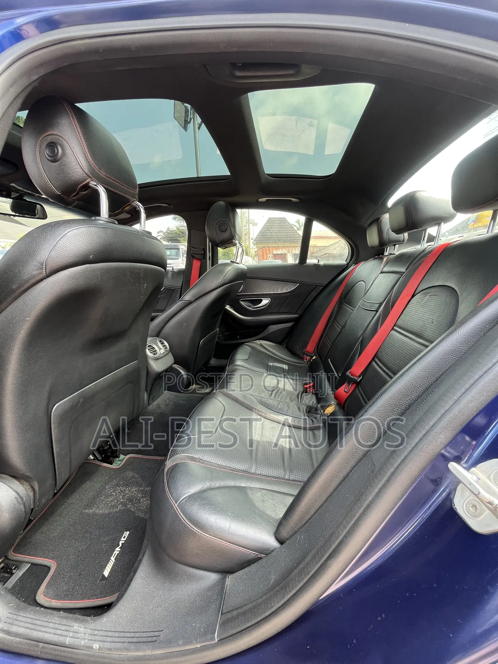 Mercedes-Benz C-Class 2015 Blue