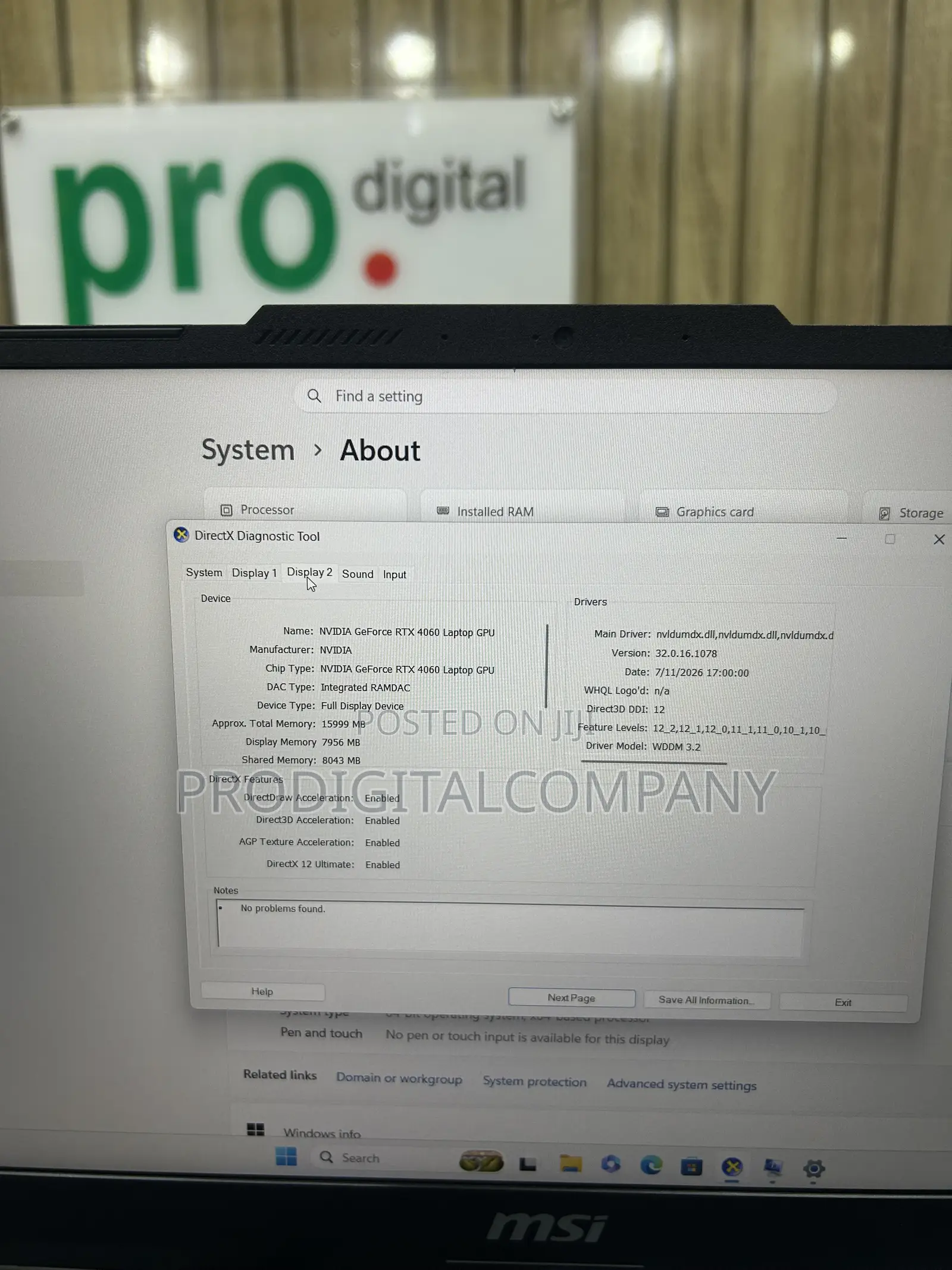 Laptop MSI Cyborg 15 16GB Intel Core i7 SSD 1T